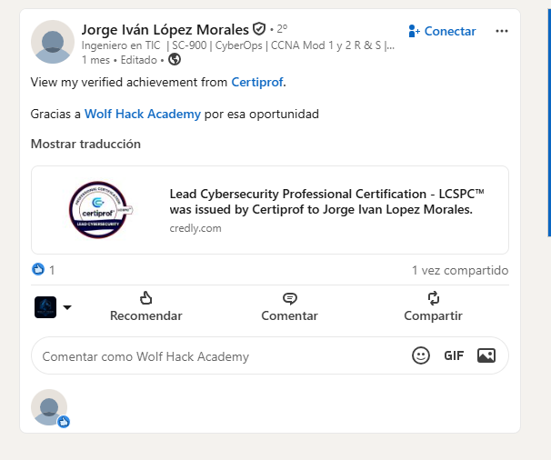 Evidencia de Jorge Iván López Morales